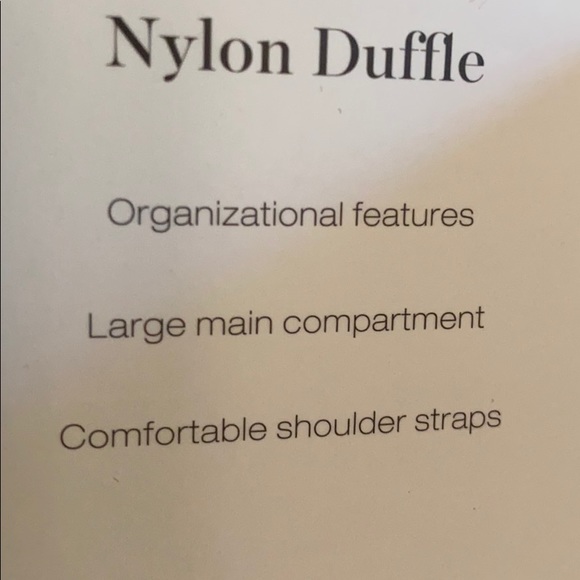 Adrienne Vittadini XLarge duffle Bag NWT - Picture 13 of 14